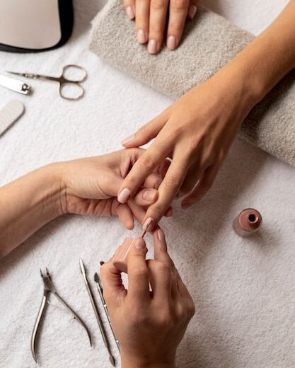 Manicure and pedicure at Skinnish salon Mangalore, Uppala, Ullal