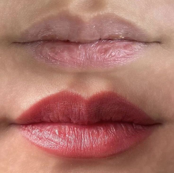 Lip tinting treatment at Skinnish salon Mangalore, Uppala, Ullal for natural lip color enhancement